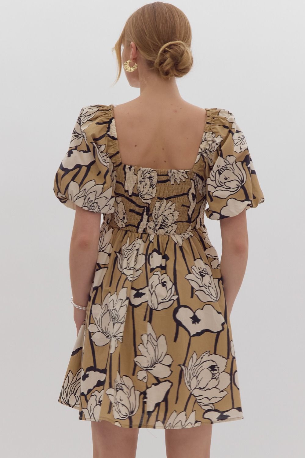 The Funky Floral Dress/ FINAL SALE