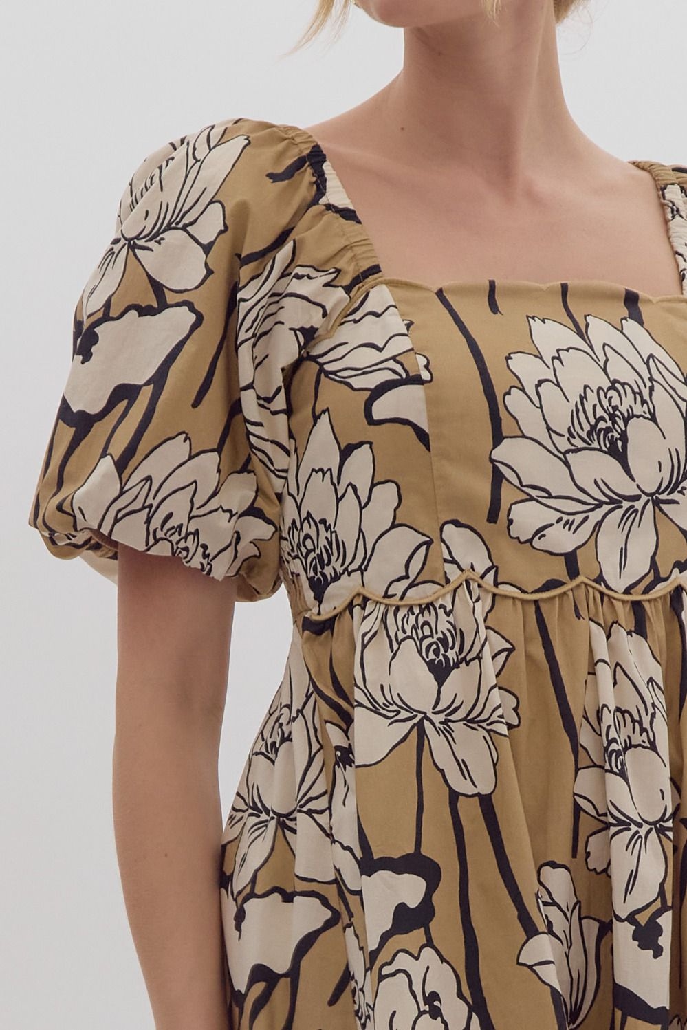 The Funky Floral Dress/ FINAL SALE
