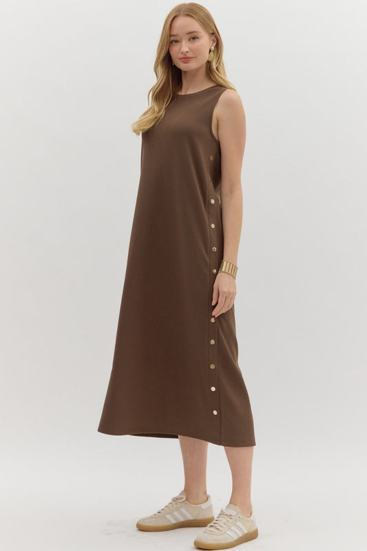 The Roxanne Ribbed Midi