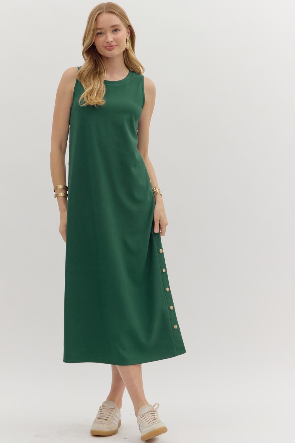 The Roxanne Ribbed Midi