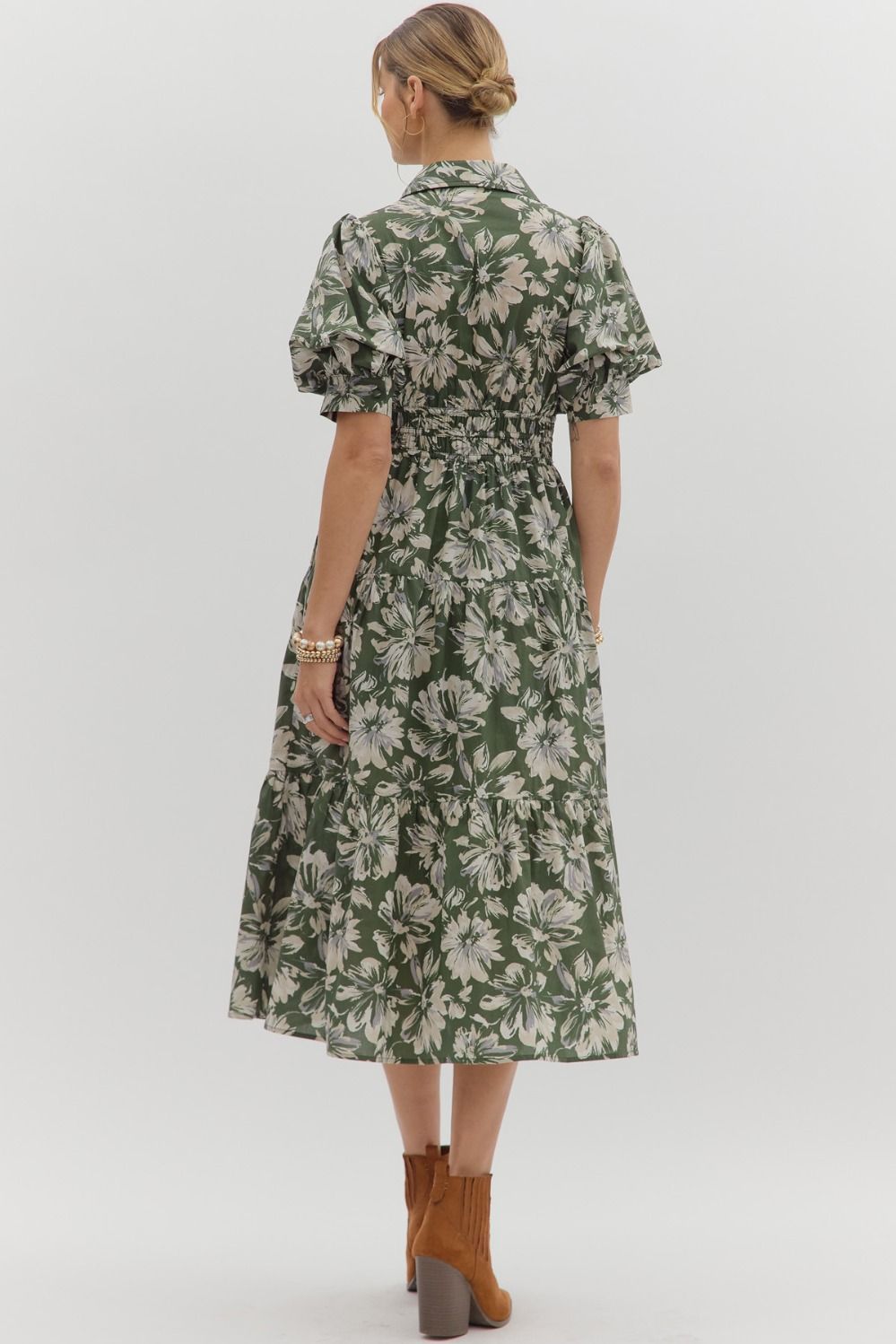 The Falling For Floral Midi