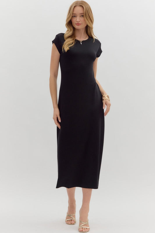 The Chrissie Cap Sleeve Dress