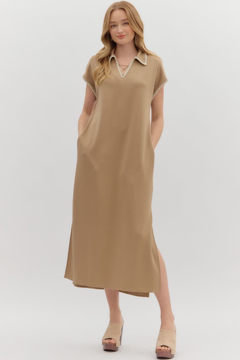 The Soto Stitched Dress