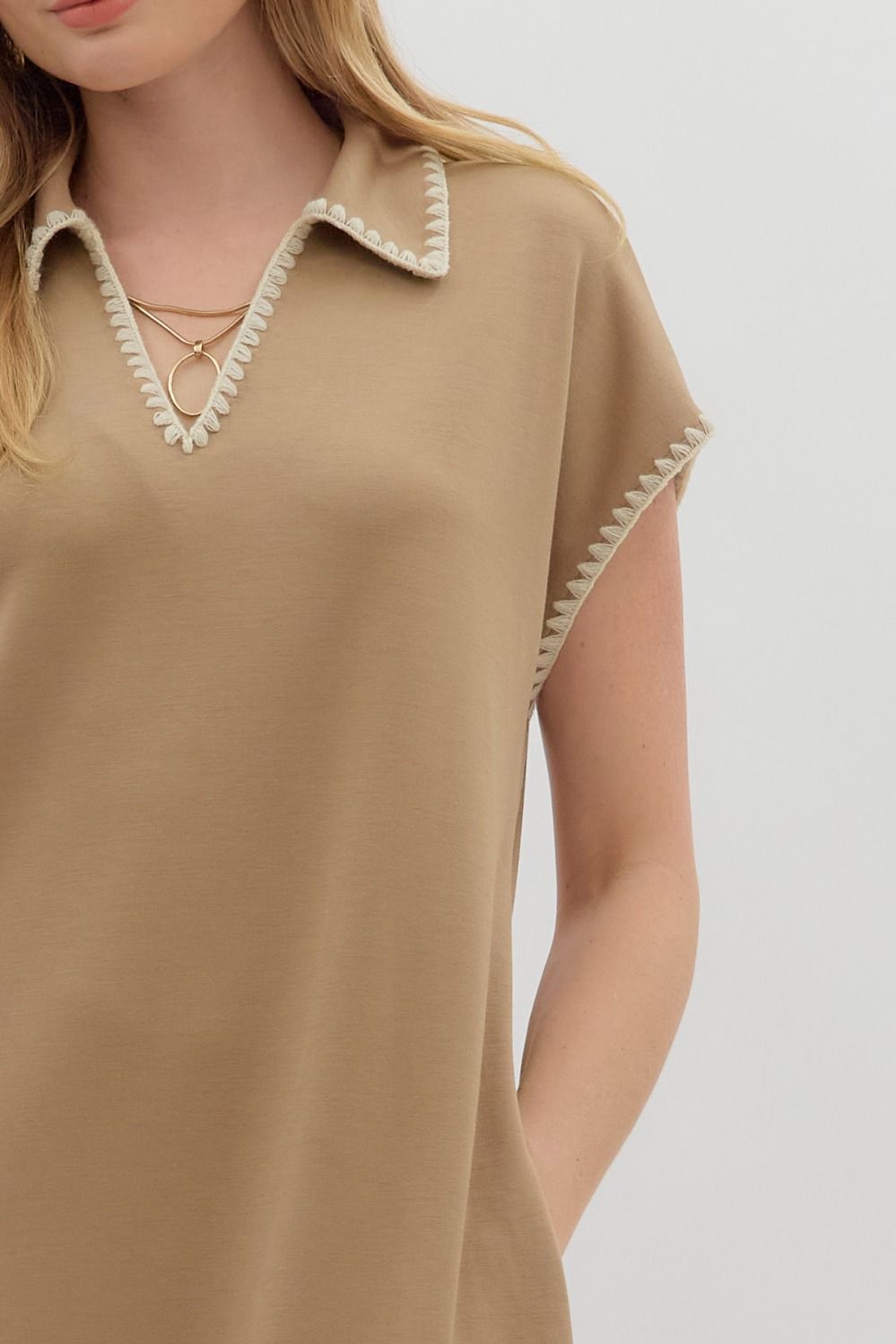 The Soto Stitched Dress