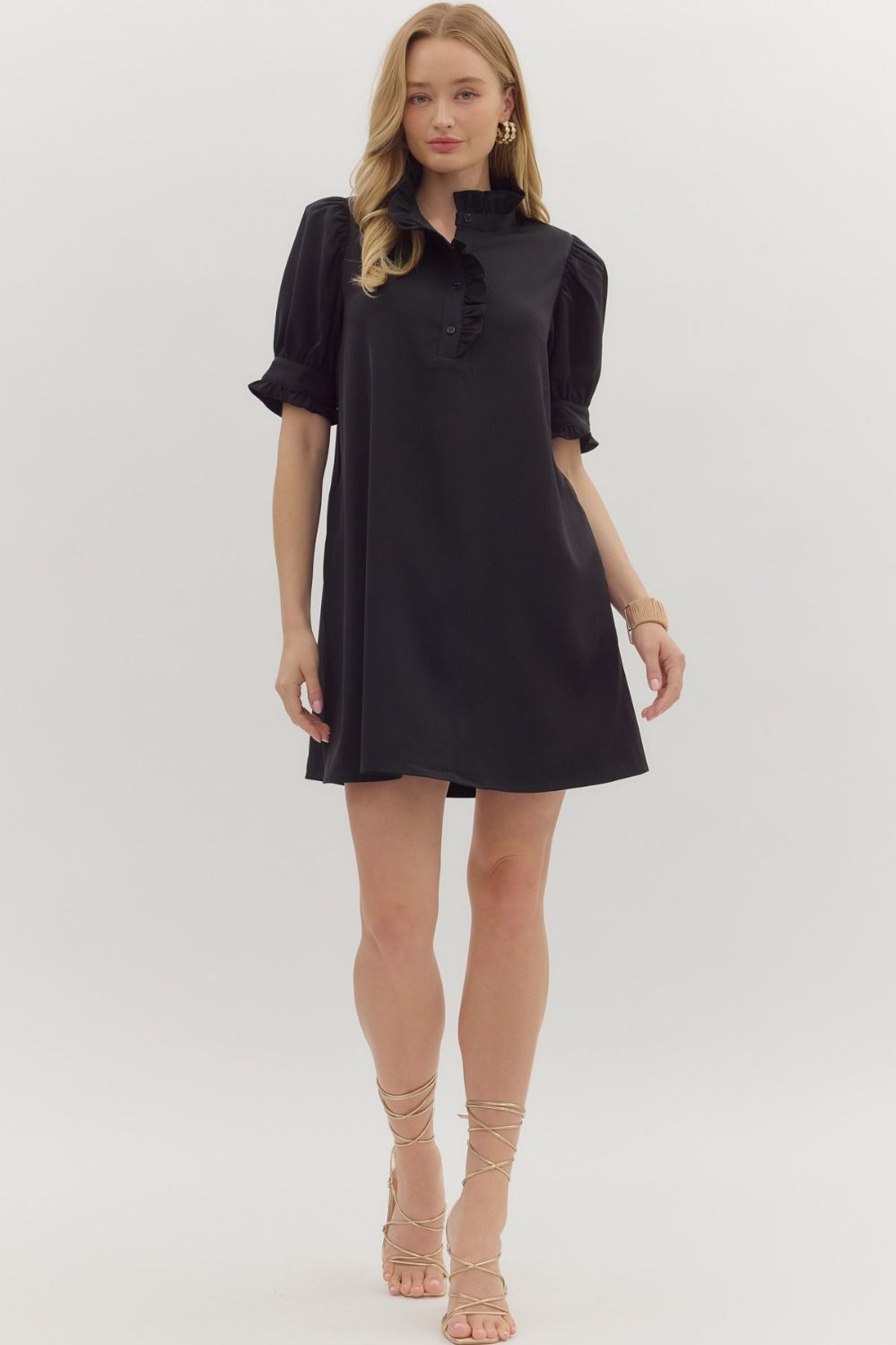 The Parker Puff Mini Dress