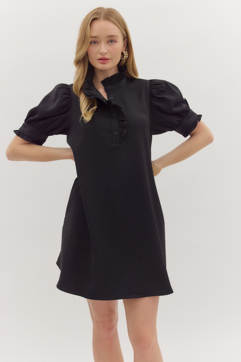 The Parker Puff Mini Dress