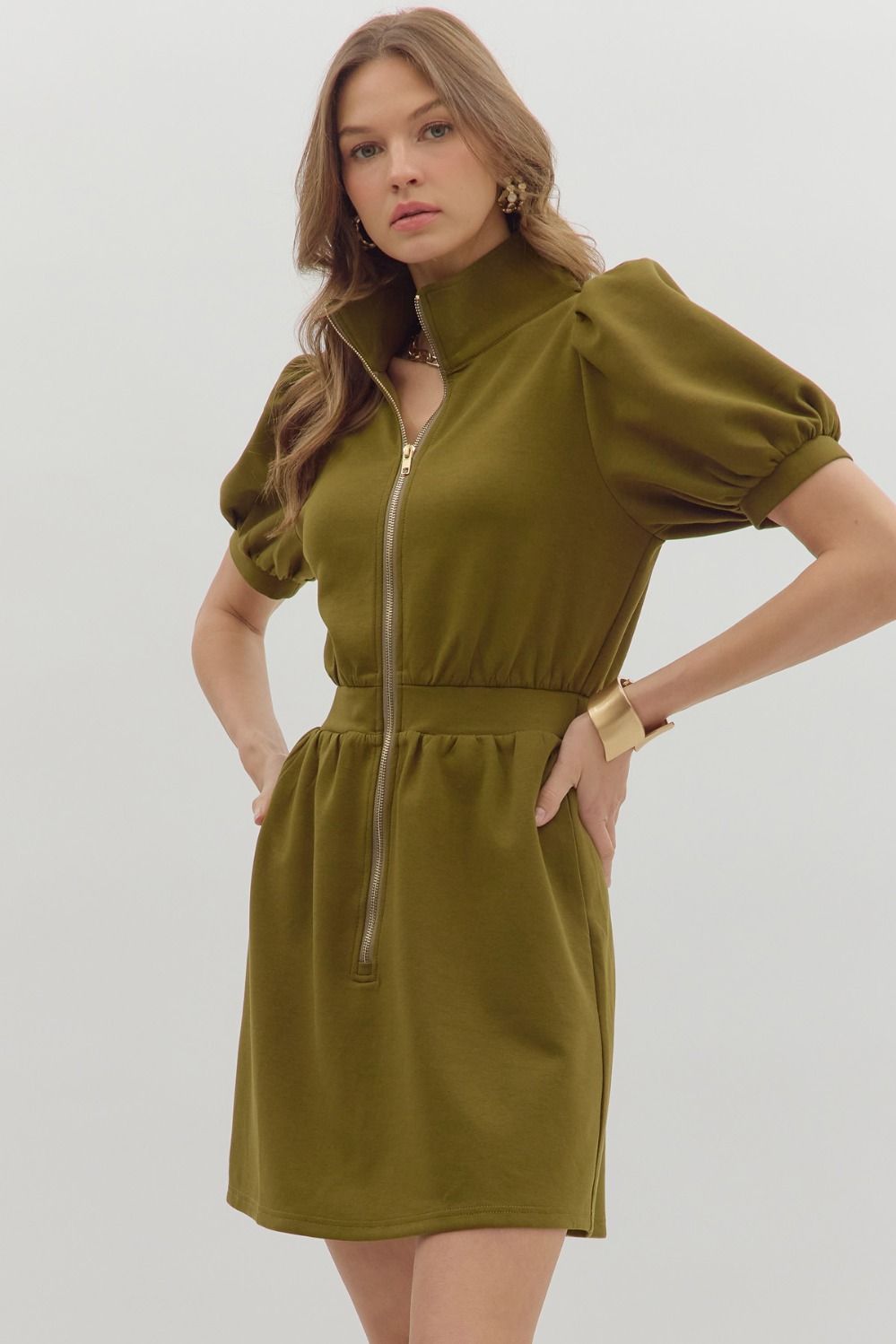The Zarley Zip Dress