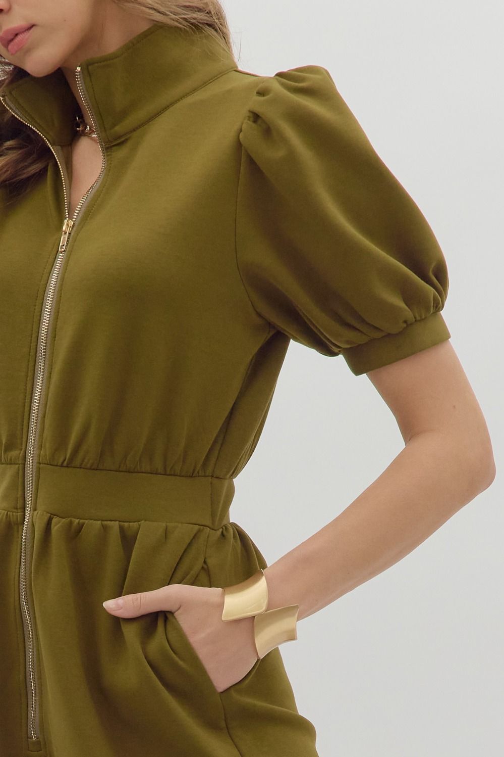 The Zarley Zip Dress