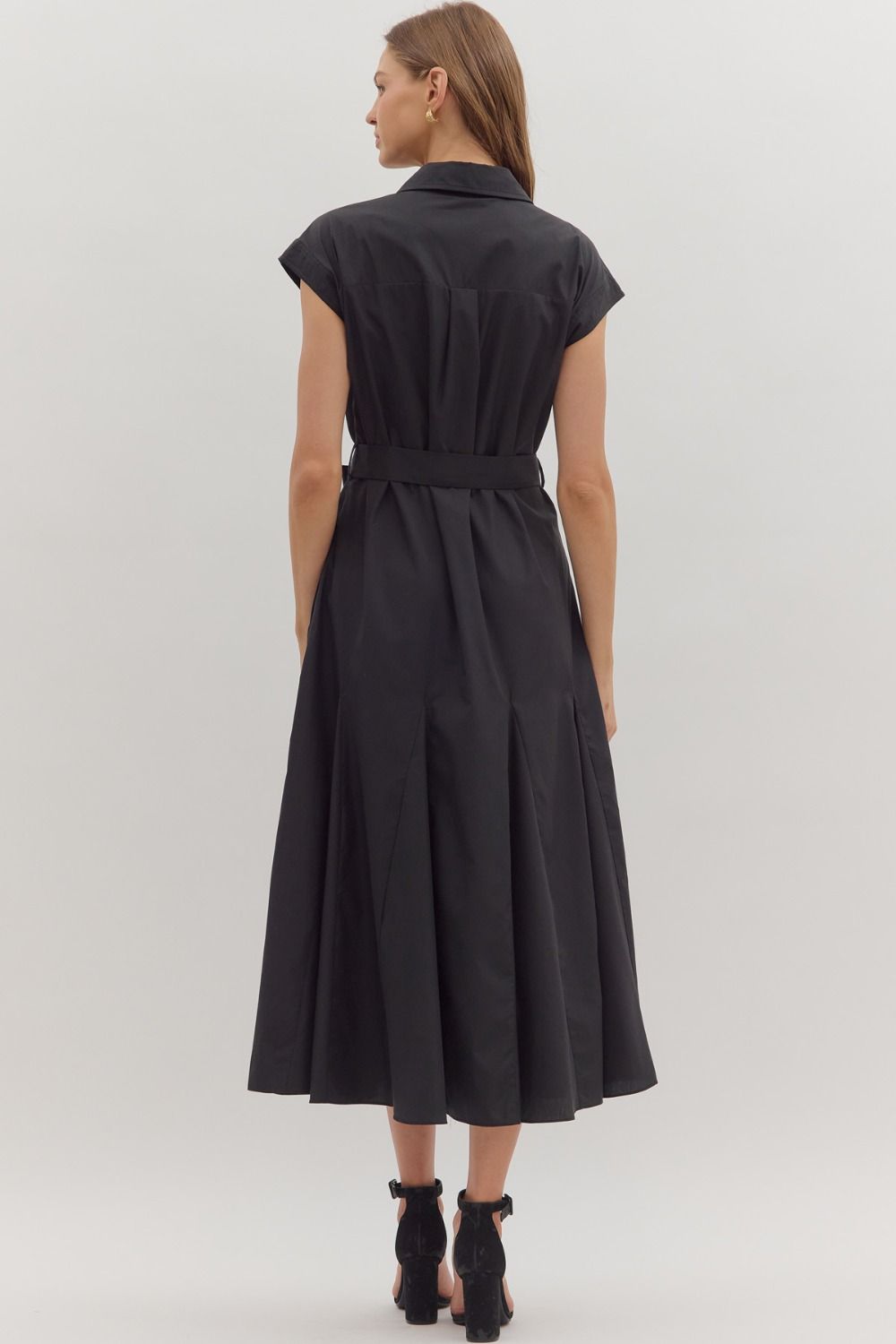 The Clarise Cap Sleeve Dress