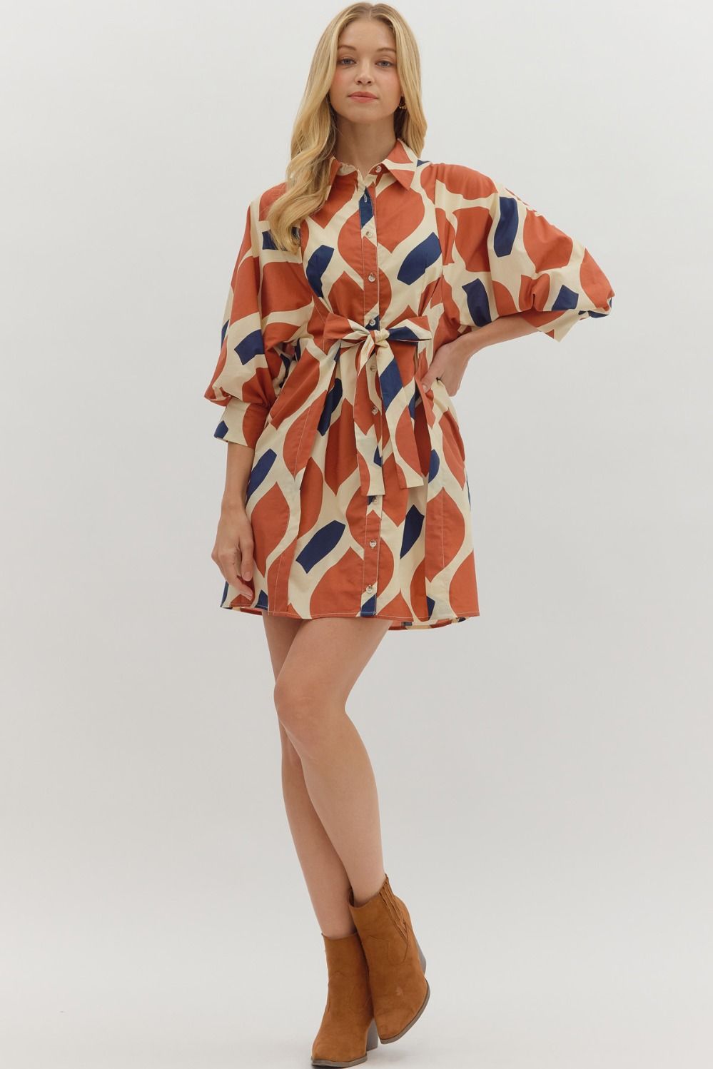 The Preston Printed Dress