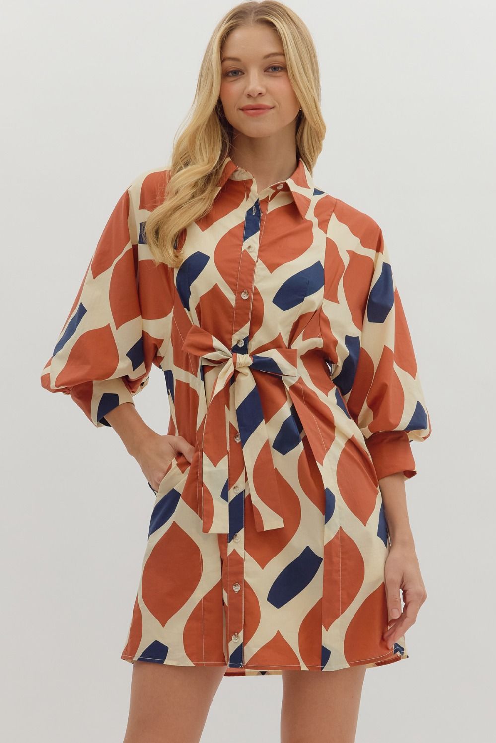 The Preston Printed Dress