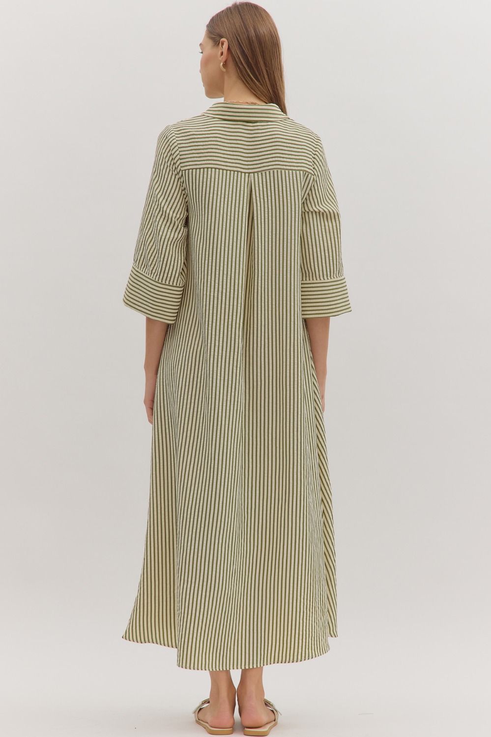 The Scottie Striped Maxi