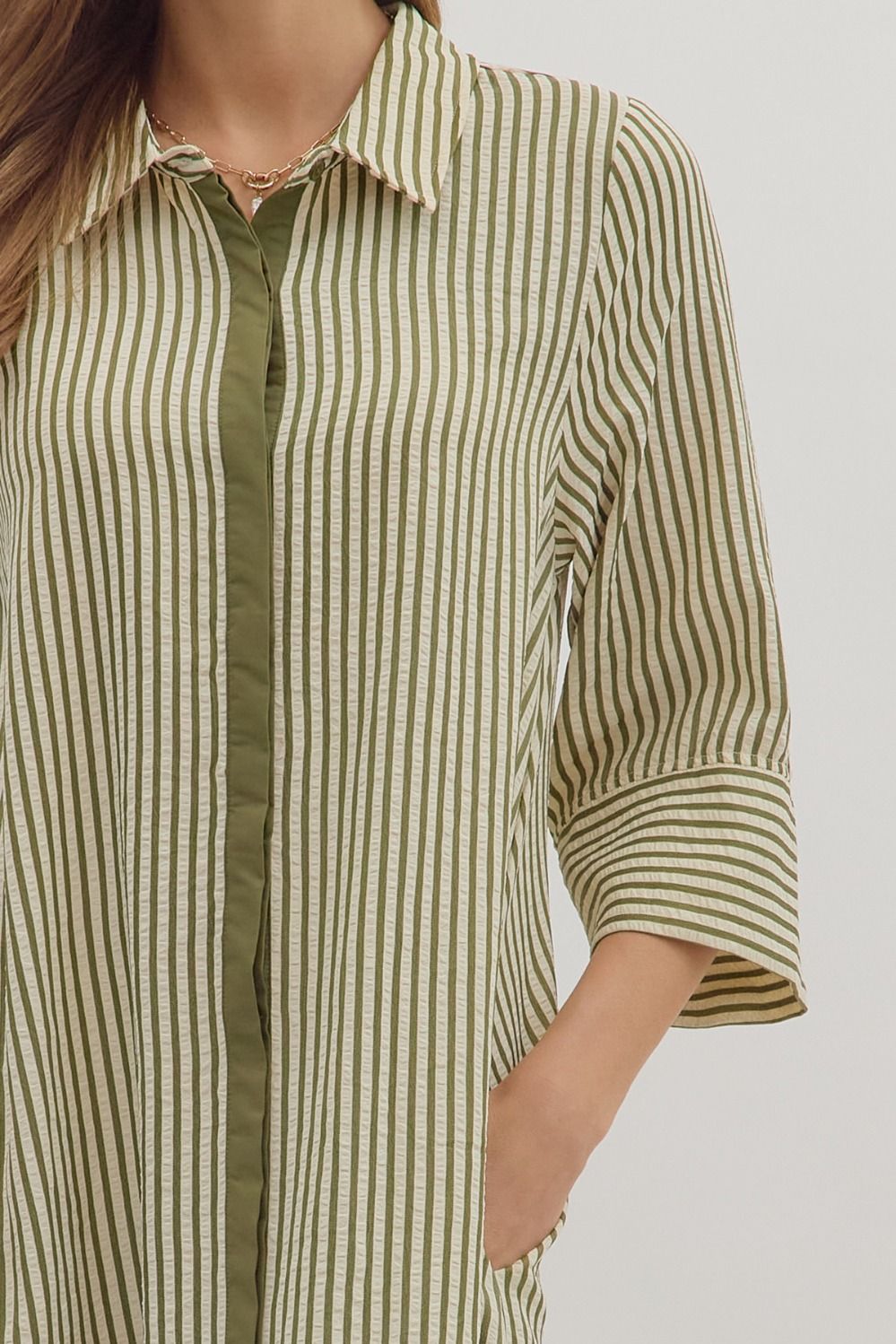 The Scottie Striped Maxi