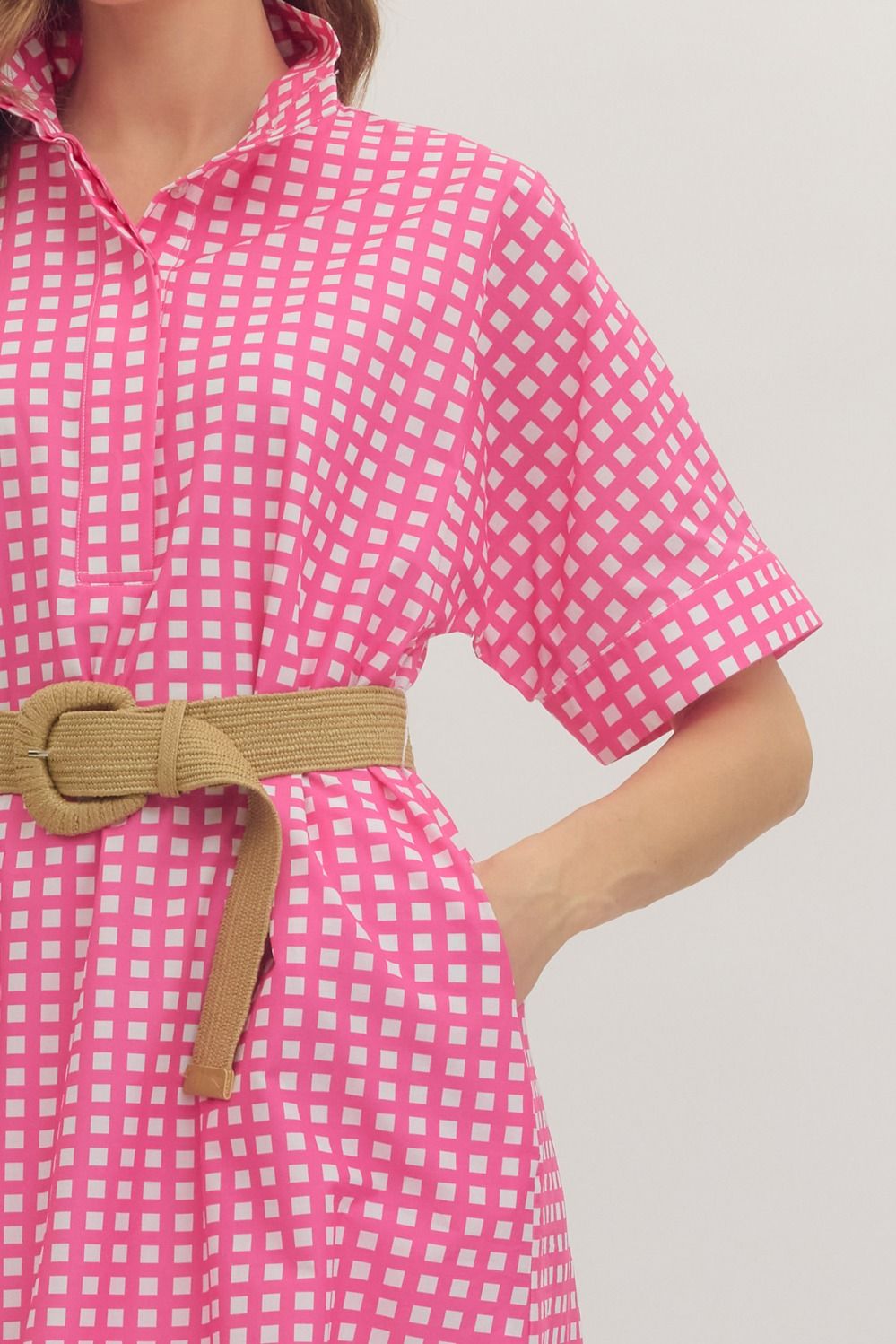 The Charming Check Dress