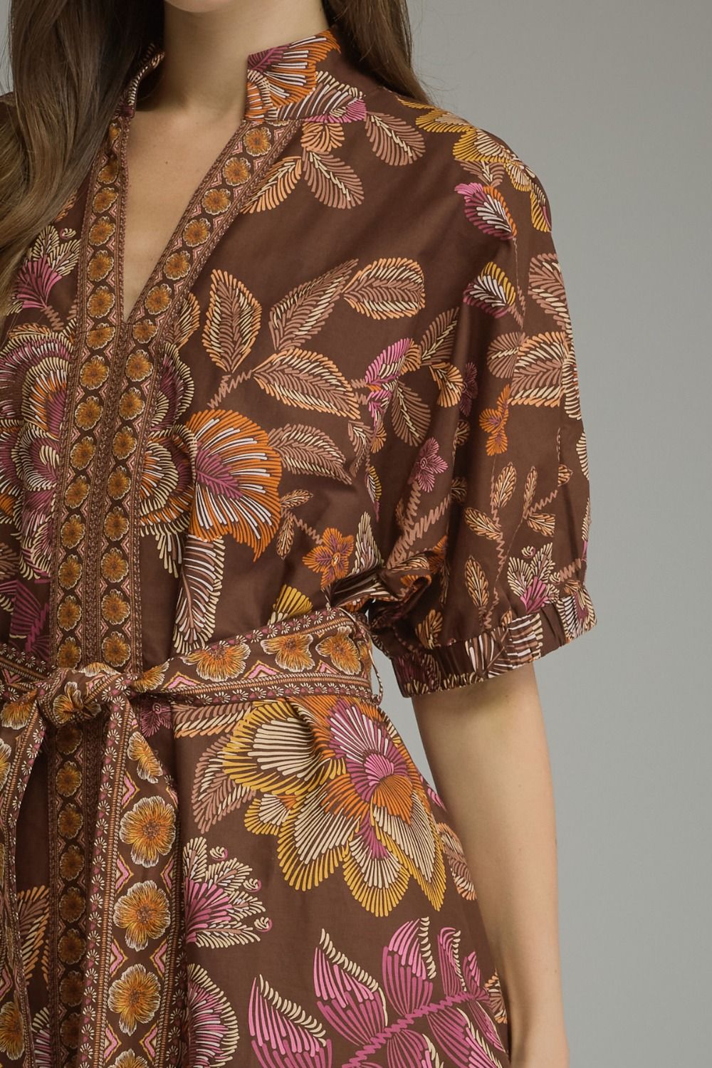The Brynlee Botanical Dress