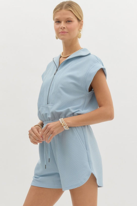 The Giverny Go-To Romper/ FINAL SALE