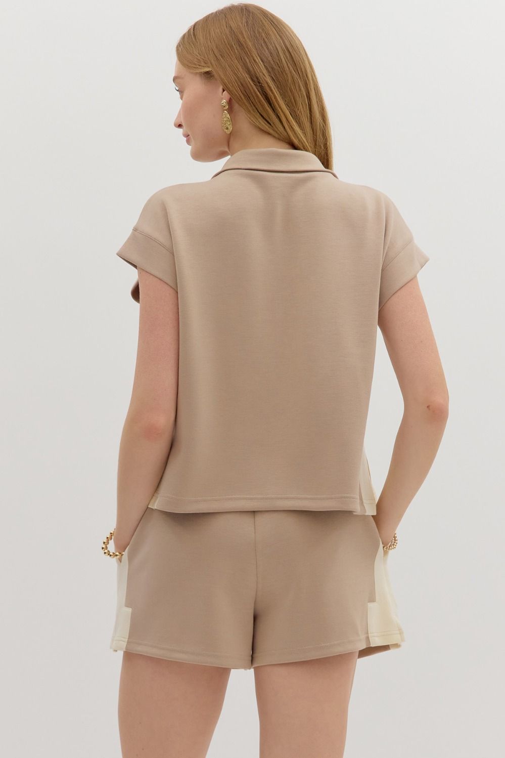 The Cici Contrast Zip