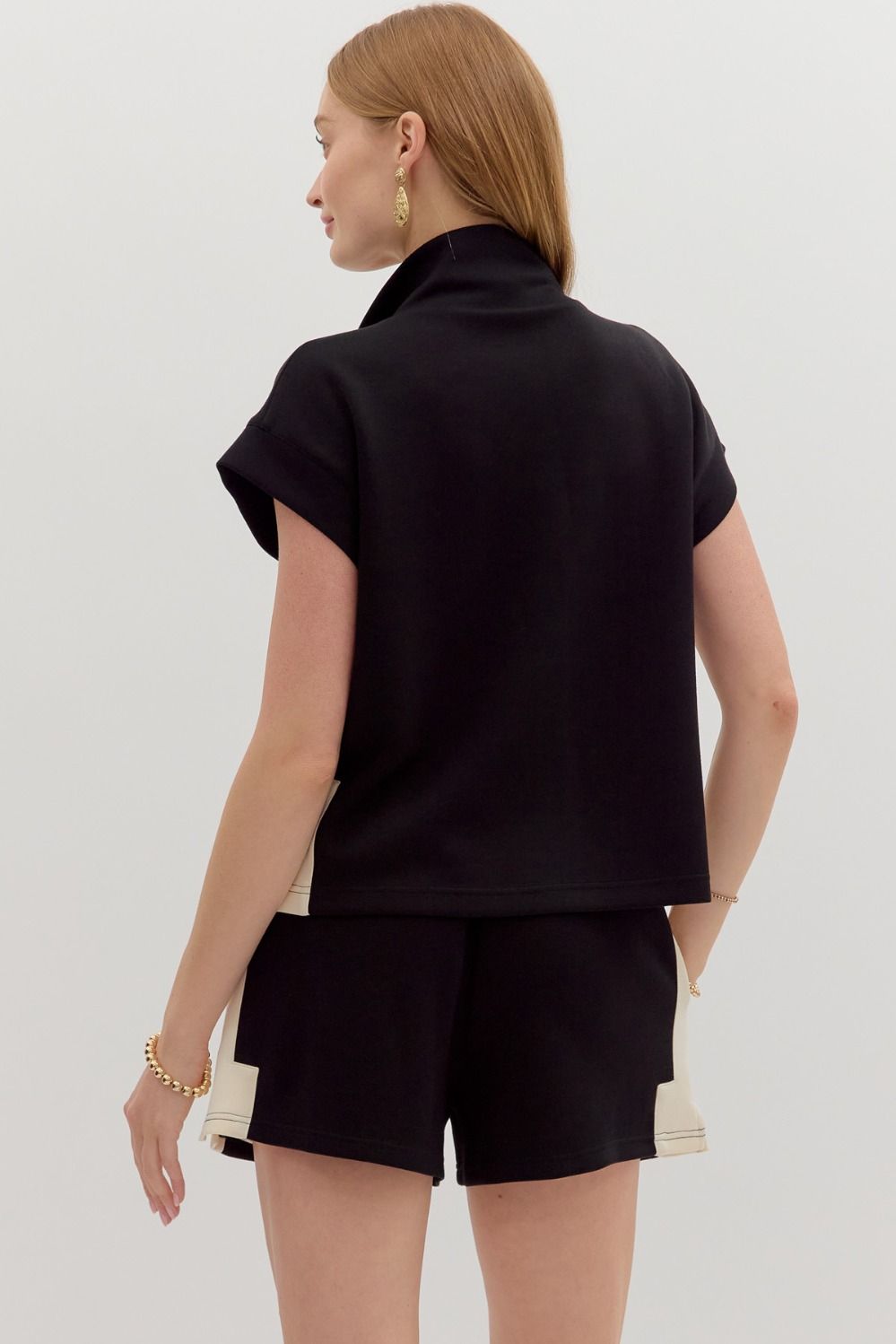 The Cici Contrast Zip