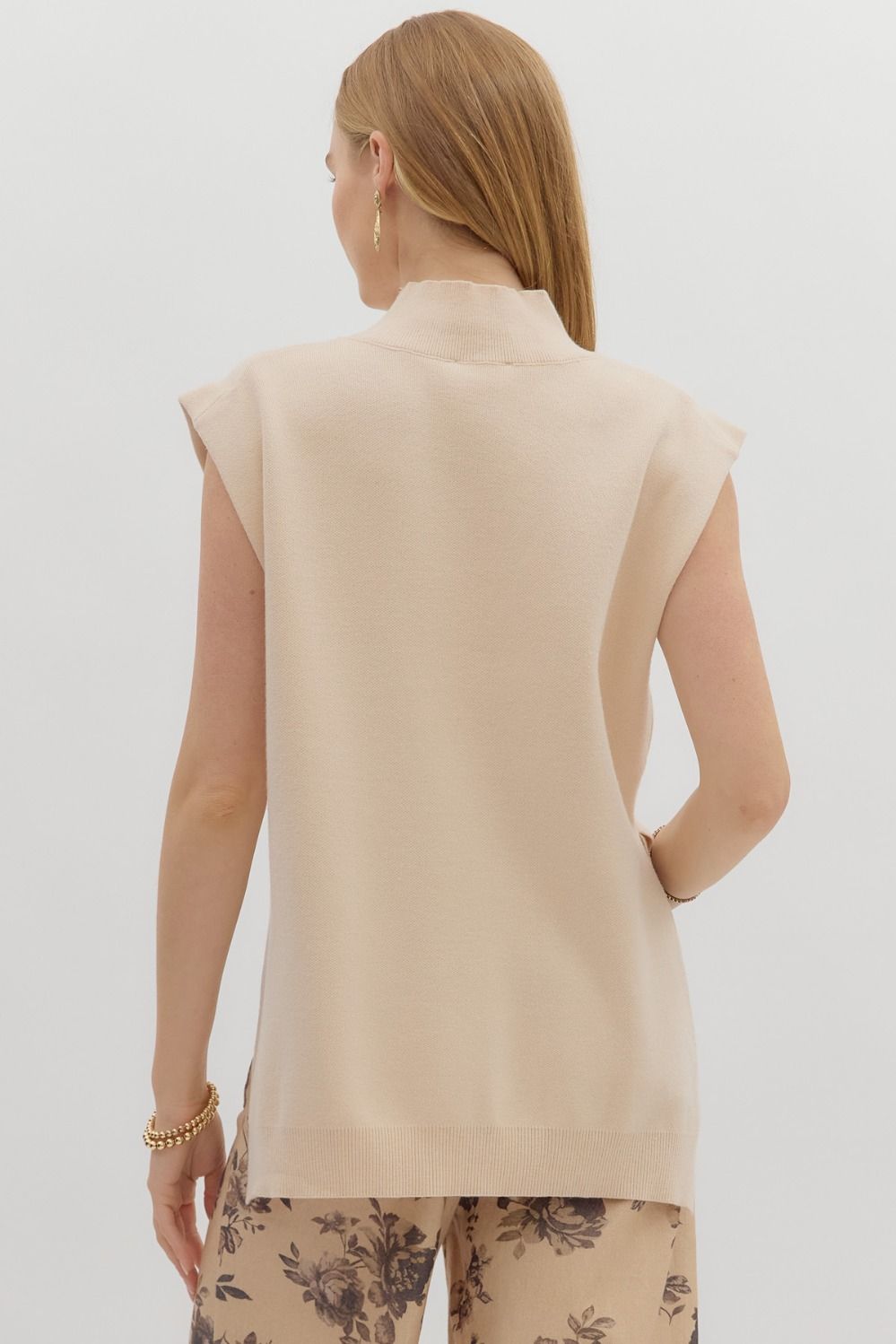 The Molo Mock Sweater Top