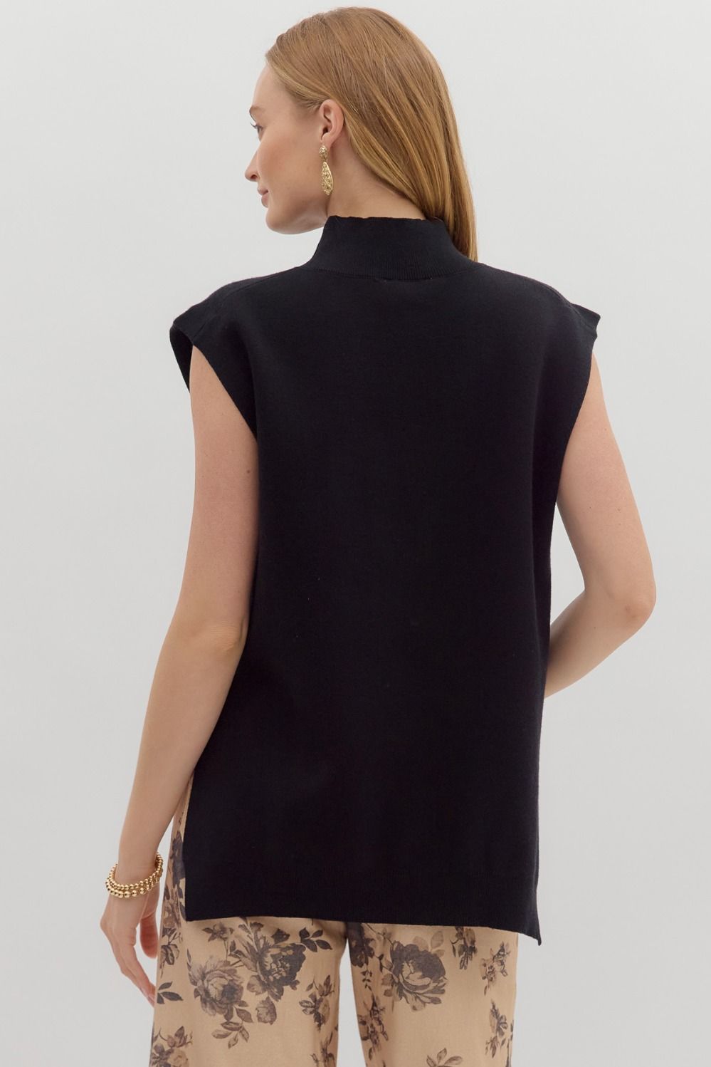 The Molo Mock Sweater Top