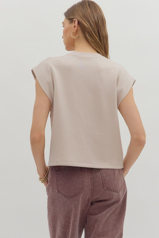 The Crissie Cap Sleeve Top