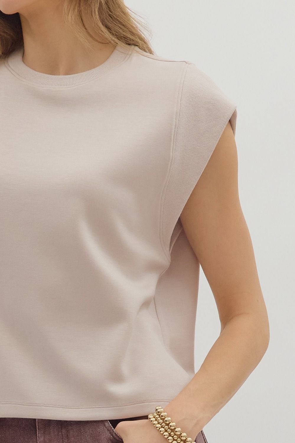 The Crissie Cap Sleeve Top
