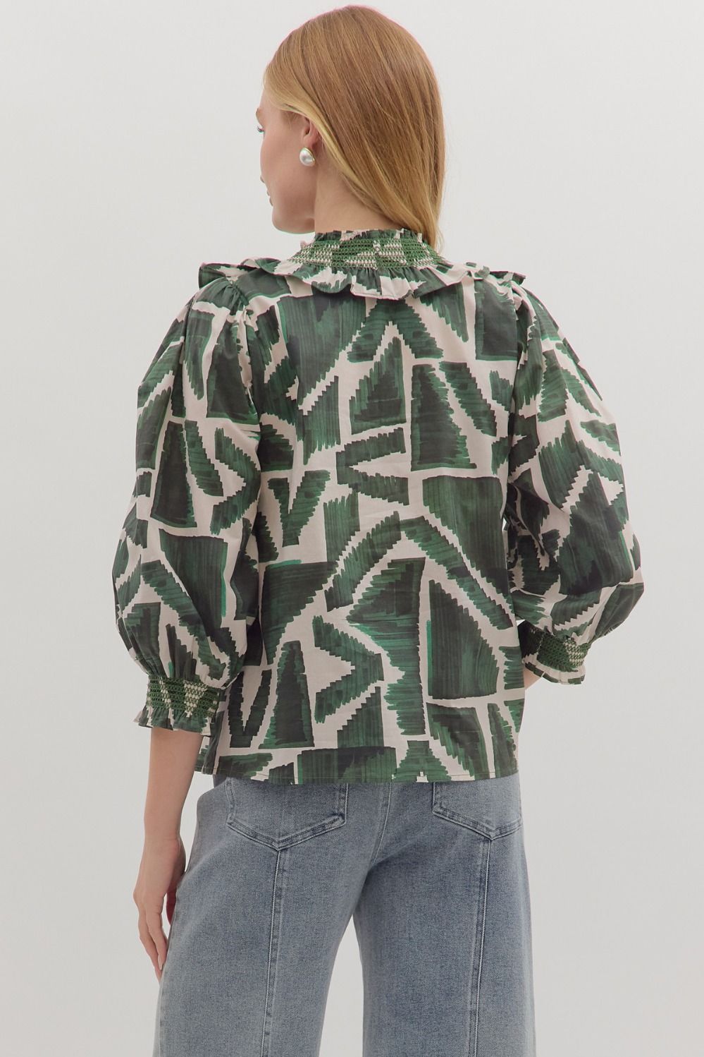 The Posha Printed Blouse