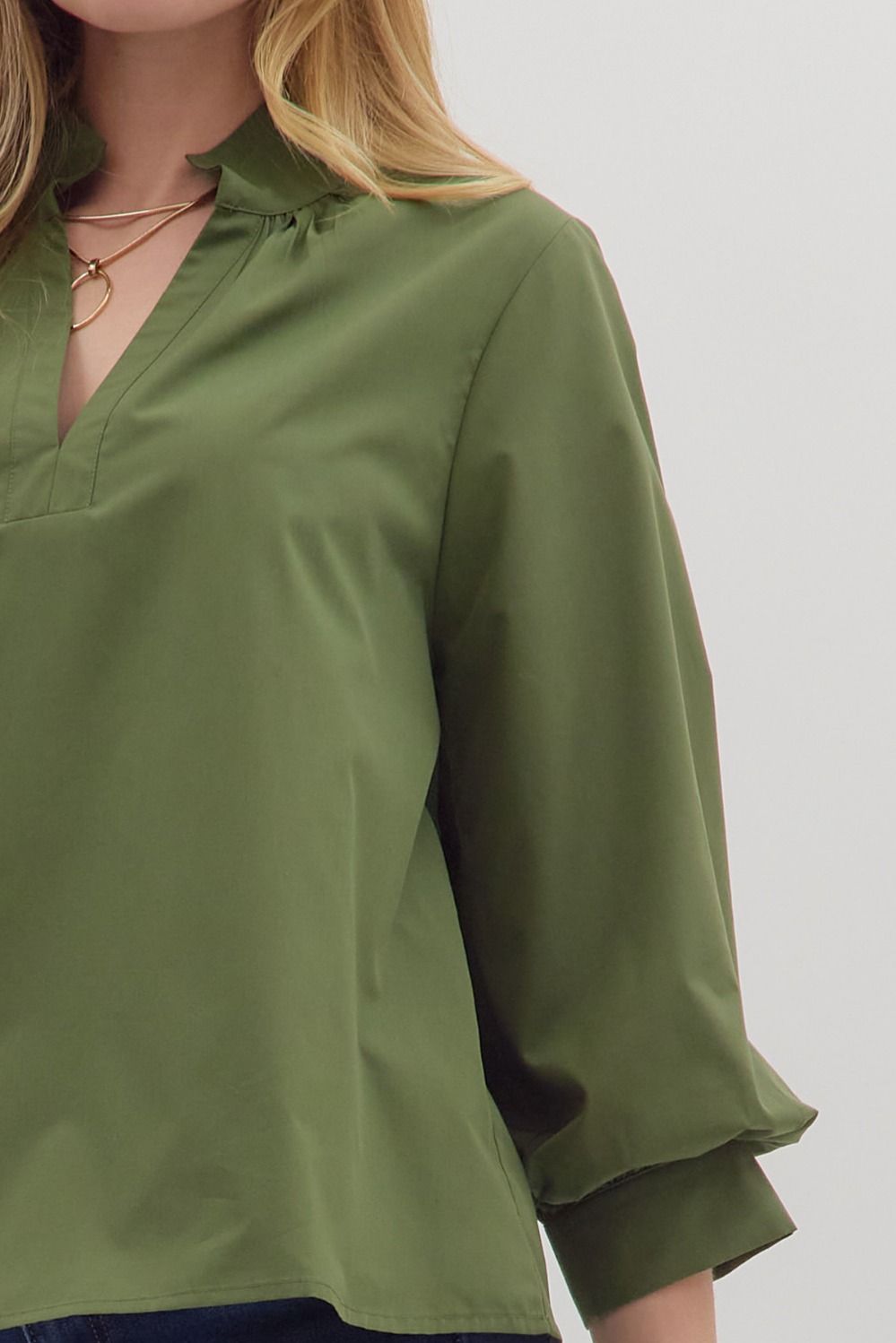 The Poppy Poplin Top