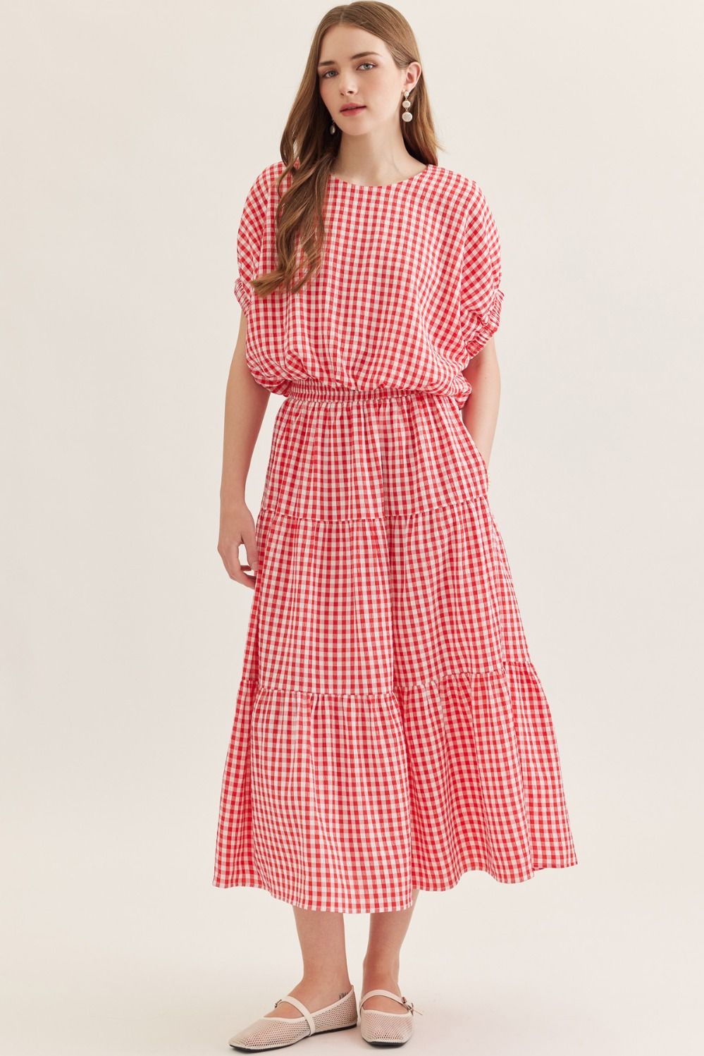 The Greta Gingham Top