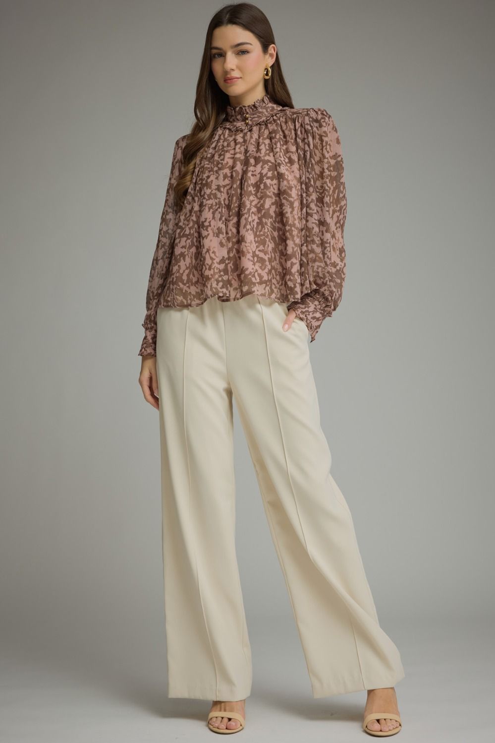 The Prena Printed Blouse