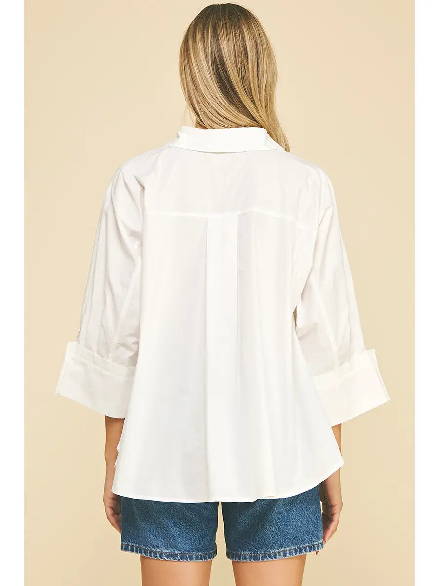 The Bev Basic Button Down
