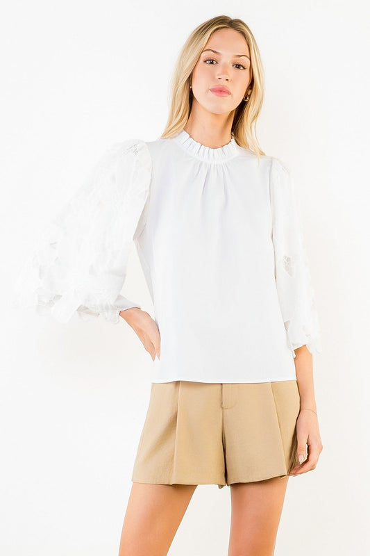 The Ember Eyelet Top