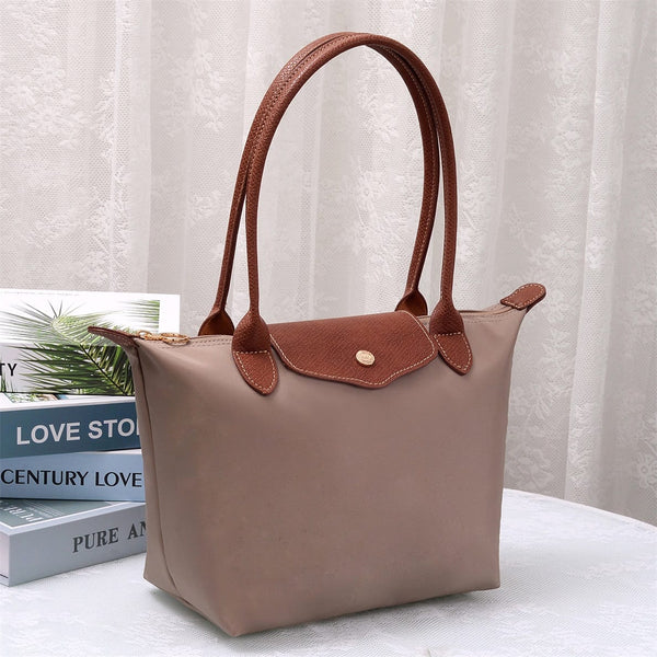 The Tillie Tote Bag/ Taupe
