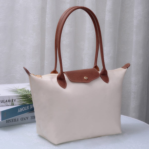 The Nala Nylon Tote/ Ivory