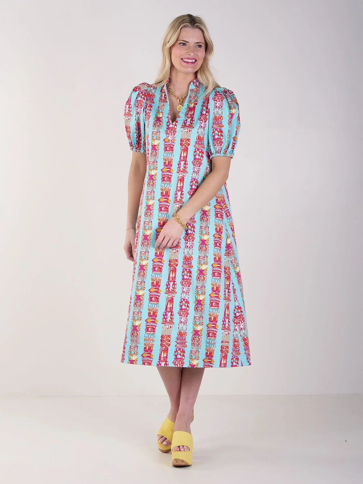 Emily McCarthy/ Hampton Dress/ Iconic Iris