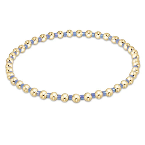 ENewton/ Hope Grateful Bracelet/ Bright Blue