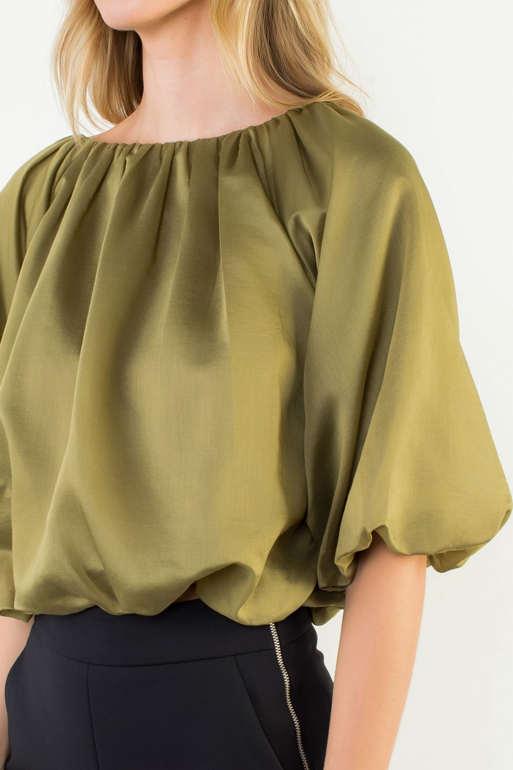 The Bellamie Balloon Blouse