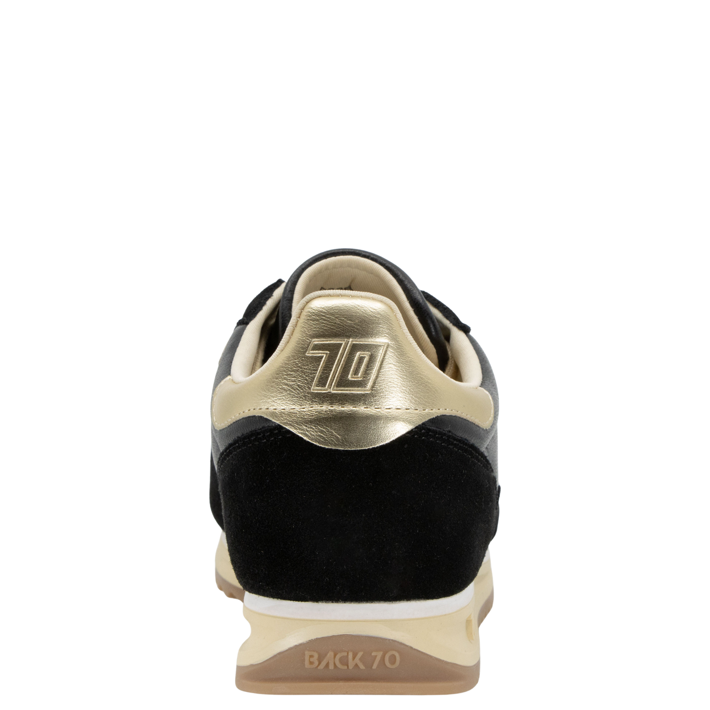 JOGGER N in BLACK GOLD, back view