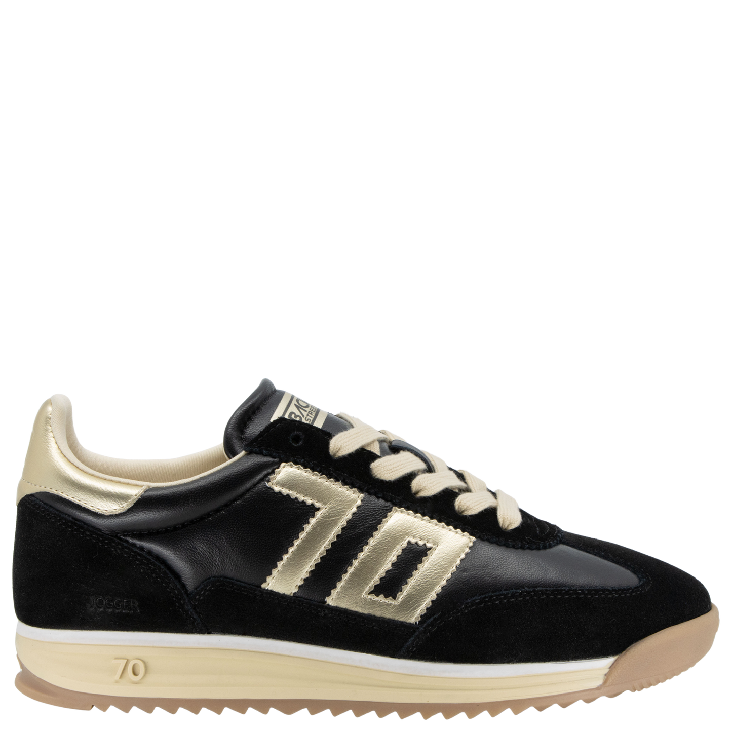 JOGGER N in BLACK GOLD, right view