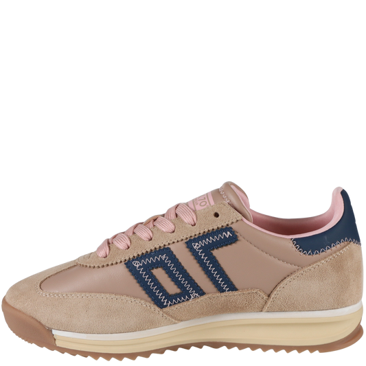 JOGGER Z in CAMEL NAVY PINK, left view