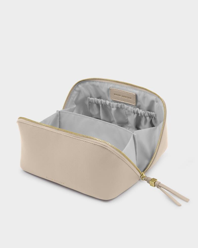Katie Loxton/ The Soho Medium Makeup Bag/ Oyster