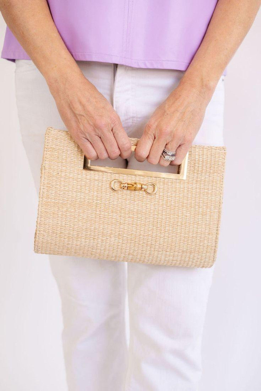Lisi Lerch/ Chloe Straw Clutch