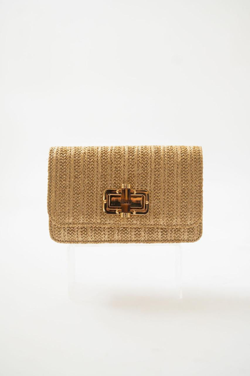 Lisi Lerch/ Lilly Gold Clutch