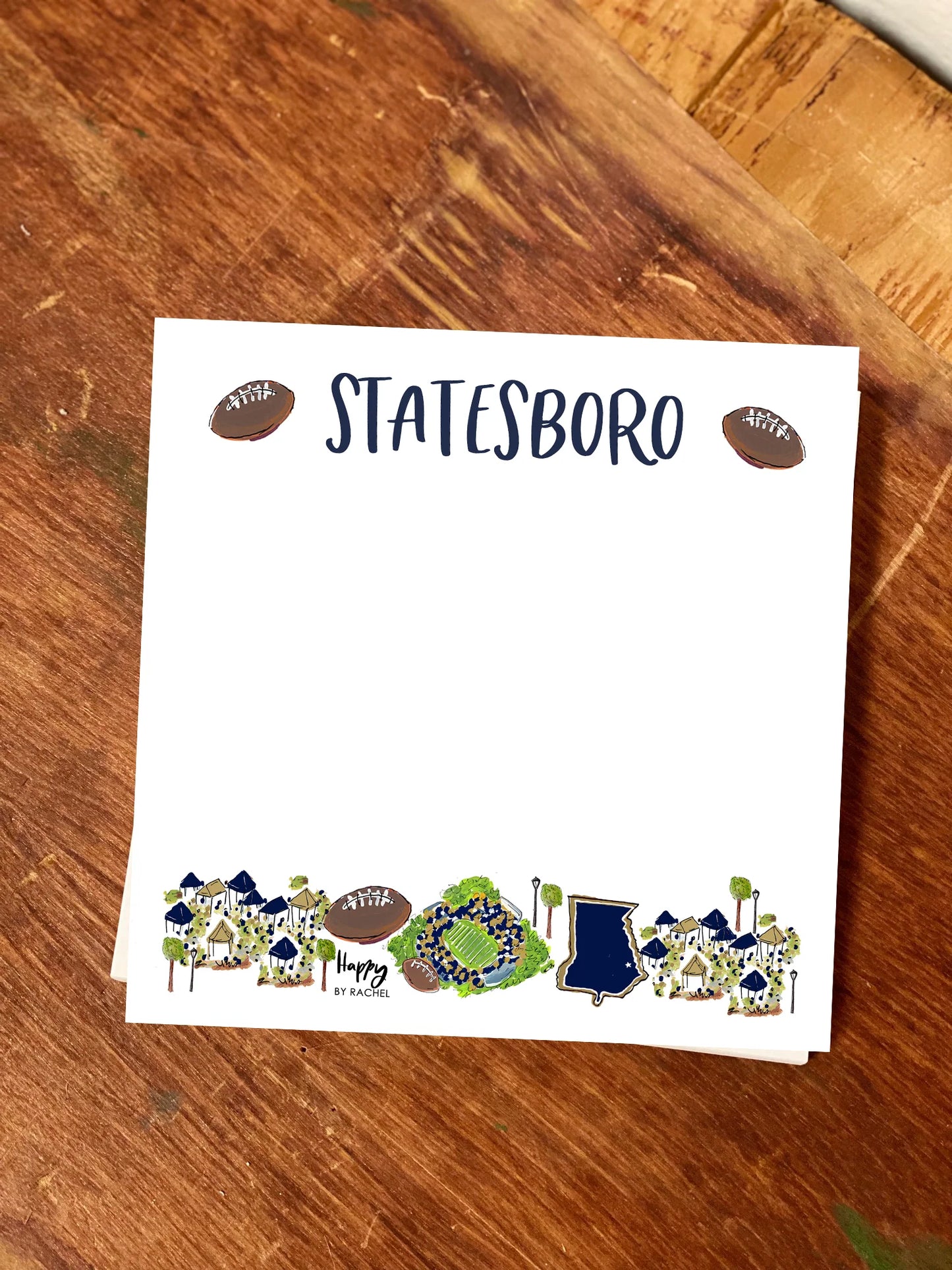 HBR/ Statesboro, GA Notepad