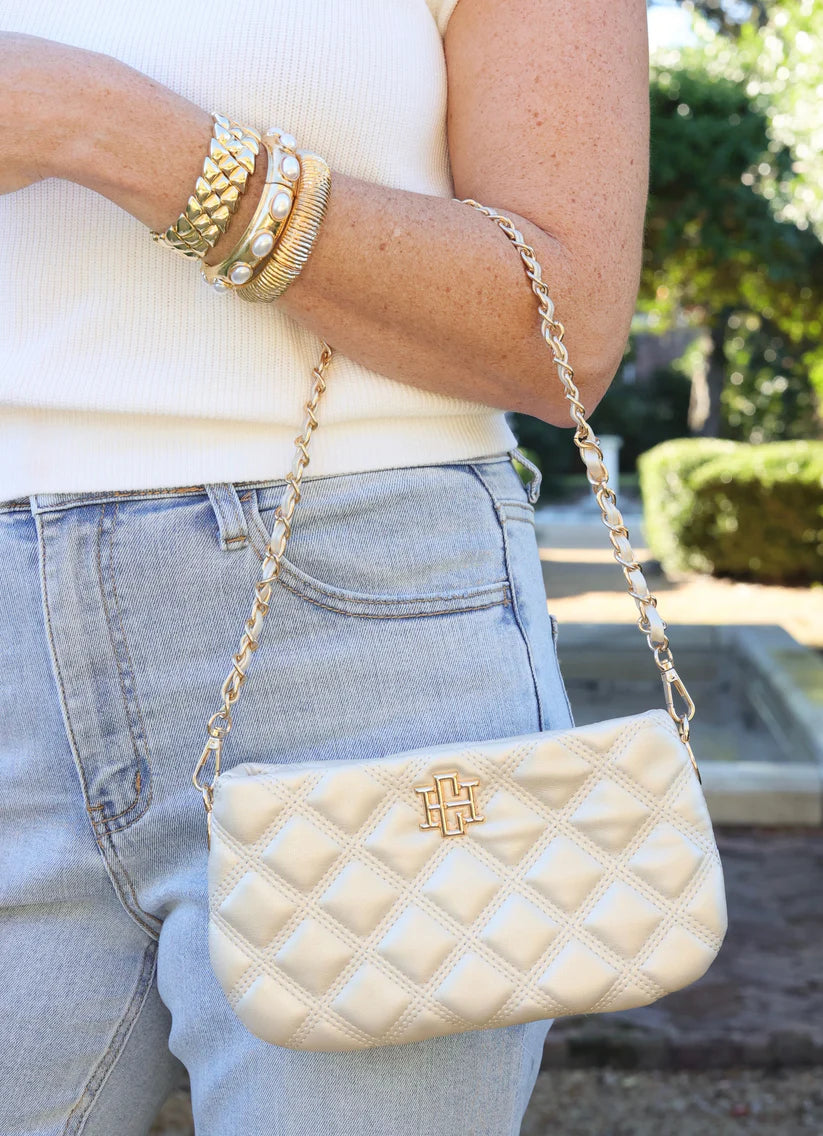 The Livi Quilted Crossbody