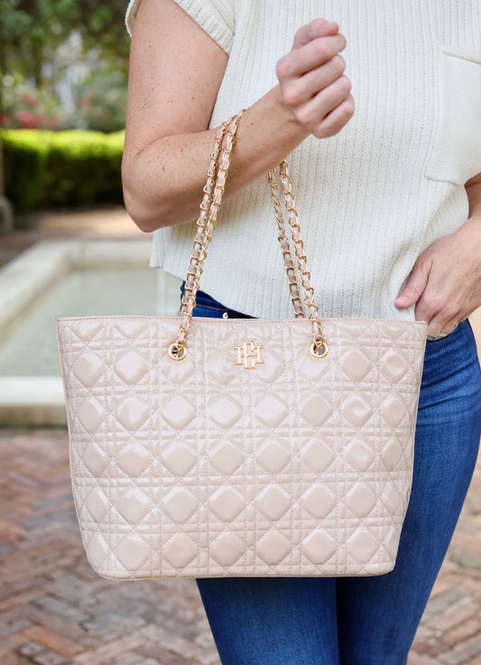 The Quentin Quilted Tote
