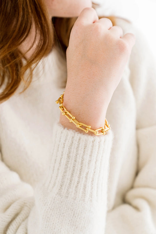 Susan Shaw/ Jackie Chain Bracelet