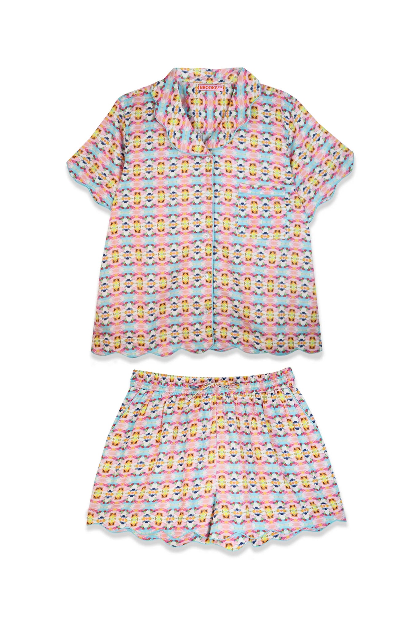 Laura Park Shorts Pajama Set/ Final Sale