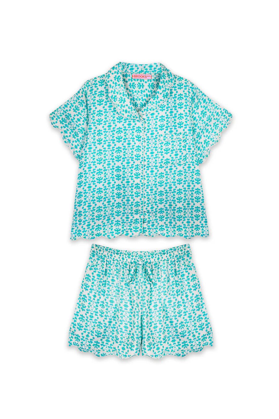 Laura Park Shorts Pajama Set/ Final Sale