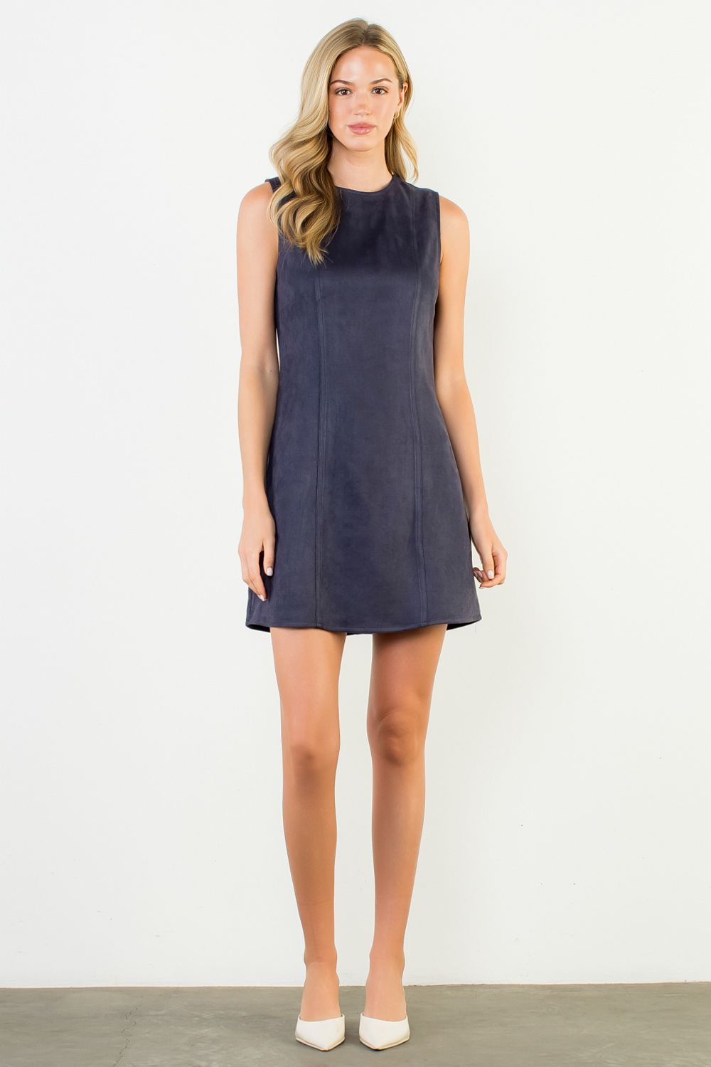 The Seyla Suede Dress